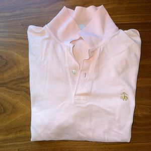 Brooks Brothers light Pink polo in size L